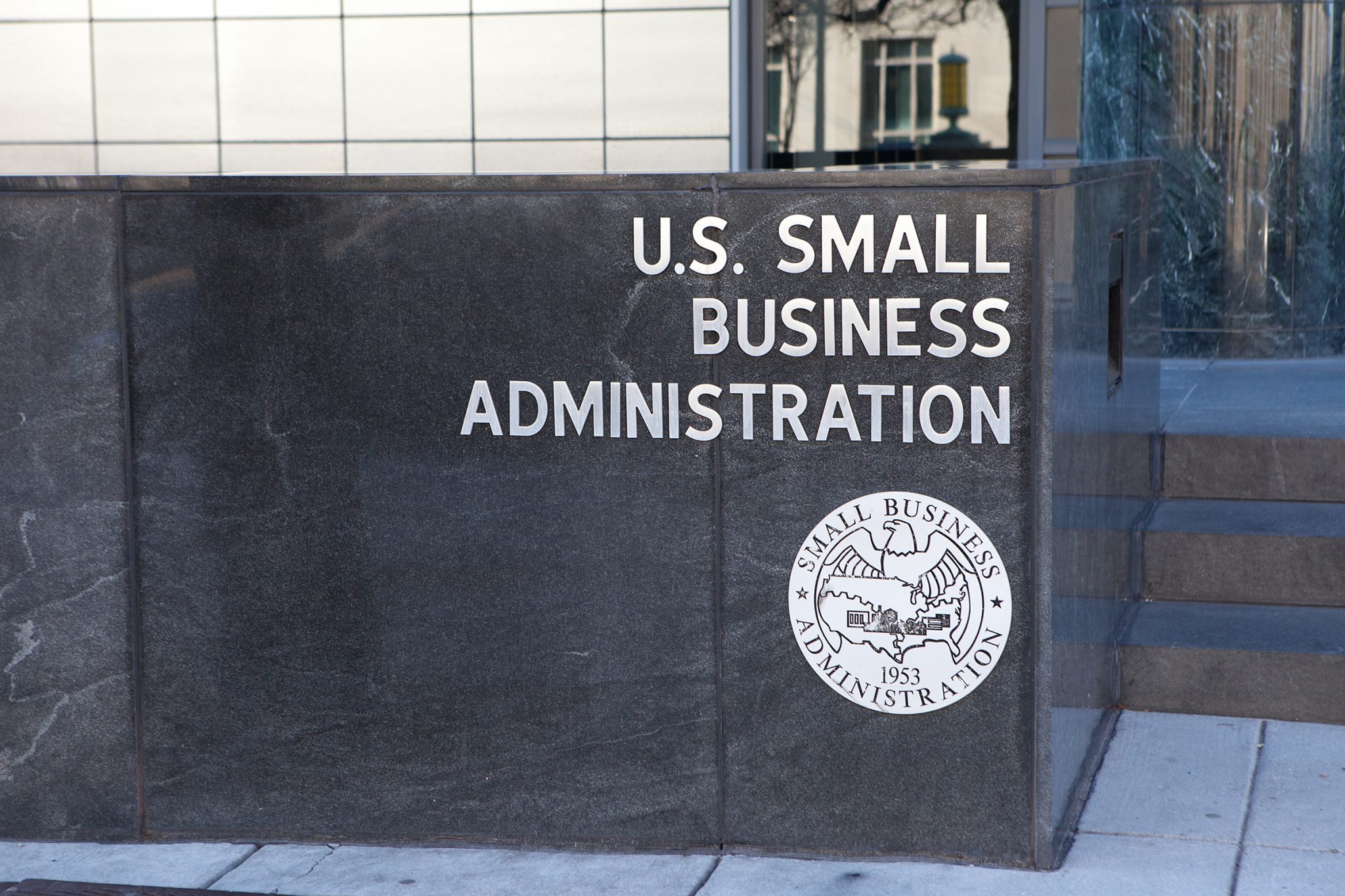Photo showing U.S. Small Business Administration government building